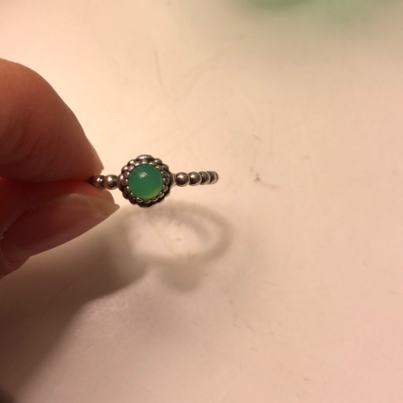 Emerald Pandora Ring - Picture 2 of 3